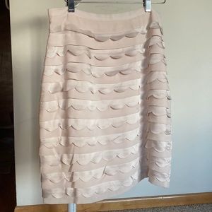 Scalloped scream skirt